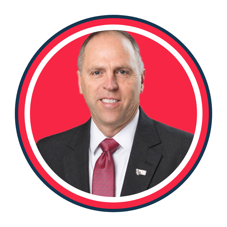 Greg Hertz, Senate Taxation Chair of Montana's headshot for RSLC. He is smiling.