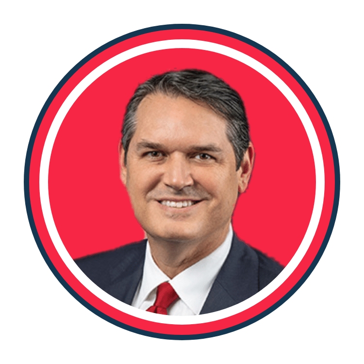 Cord Byrd, Secretary of State of Florida's headshot for RSLC. He is smiling.