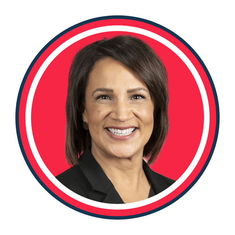 Lisa Demuth, House Speaker of Minnesota's headshot for RSLC. She is smiling.