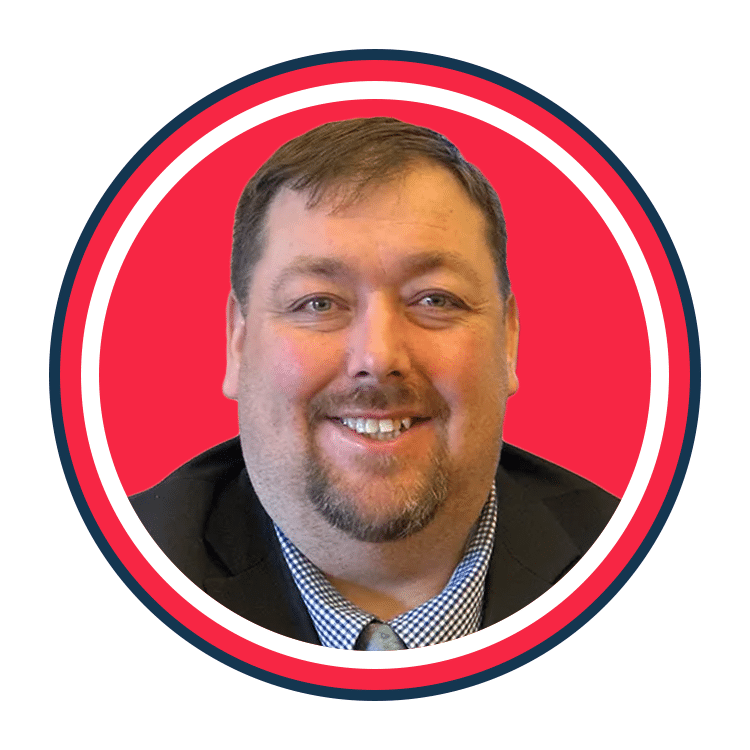 Billy Bob Faulkingham, House Republican Leader of Maine's headshot for RSLC. He is smiling.