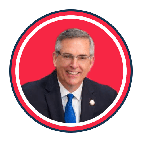 Brad Raffensperger, Secretary of State of Georgia's headshot for RSLC. He is smiling.