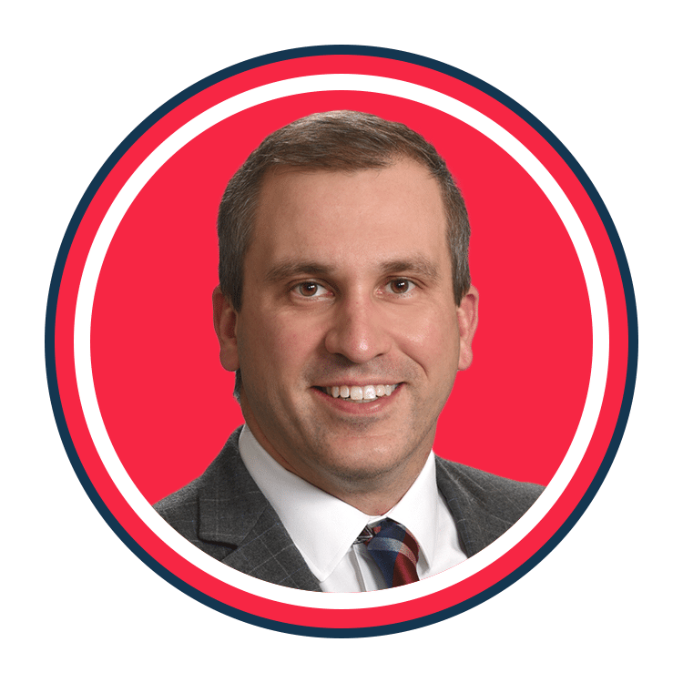 Casey Crabtree, Senate Commerce & Energy Chair of South Dakota's headshot for RSLC. He is smiling.