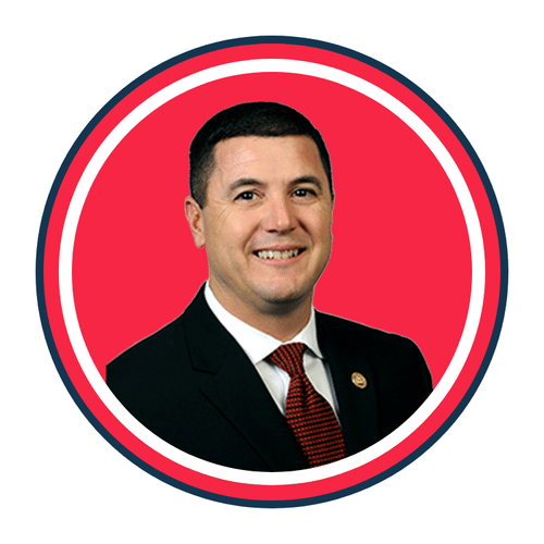 David Meade, House Speaker Pro Tempore of Kentucky's headshot for RSLC. He is smiling.