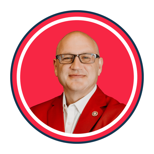 Denny Hoskins, Secretary of State of Missouri's headshot for RSLC. He is smiling.