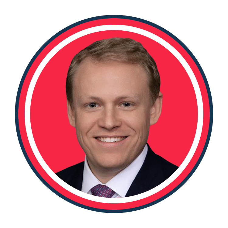 Destin Hall, House Speaker of North Carolina's headshot for the RSLC. He is smiling.