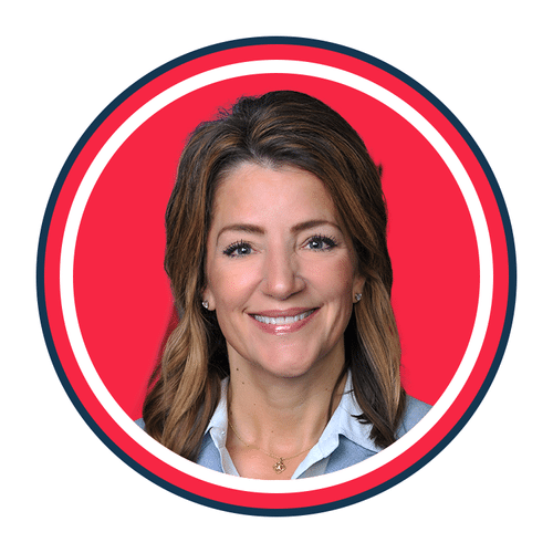 Michelle Strinden, Lieutenant Governor of North Dakota's headshot for RSLC. She is smiling.