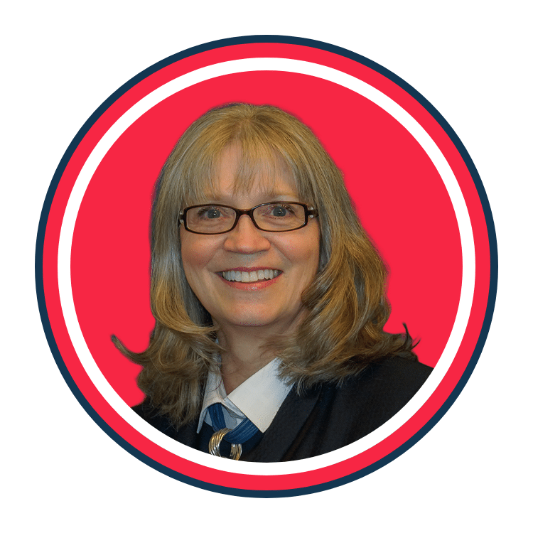 Pattie McCoy, House Republican Leader of Vermont's headshot for RSLC. She is smiling.