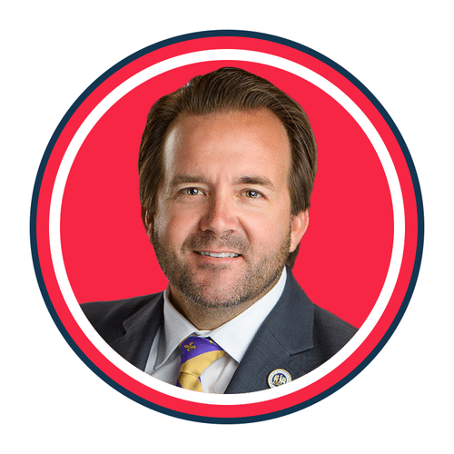 Phillip DeVillier, House Speaker of Louisiana's headshot for RSLC. He is smiling.