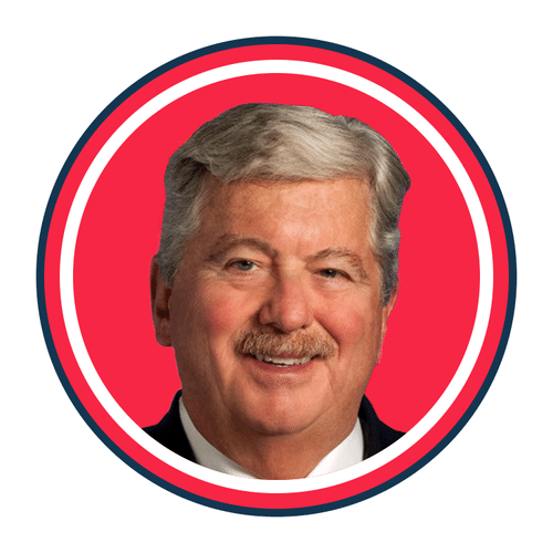 Randy McNally, Lieutenant Governor of Tennessee's headshot for RSLC. He is smiling.