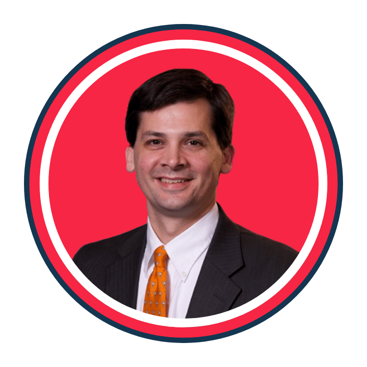 Shane Massey, Senate Majority Leader of South Carolina's headshot for the RSLC. He is smiling.