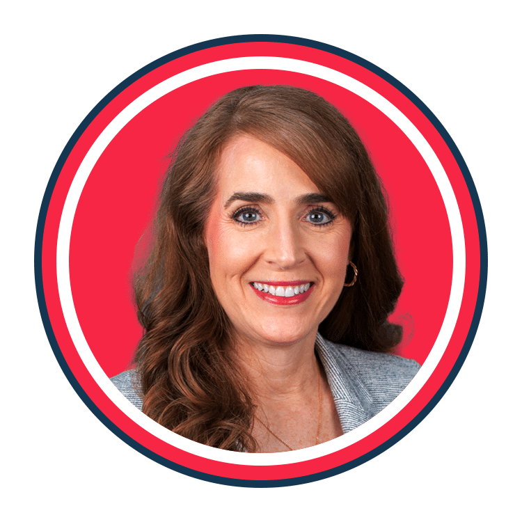 Theresa Gavarone, Senate Majority Leader of Ohio's headshot for the RSLC. She is smiling.