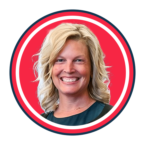 Tony McCombie, House Republican Leader of Illinois' headshot for RSCL. She is smiling.